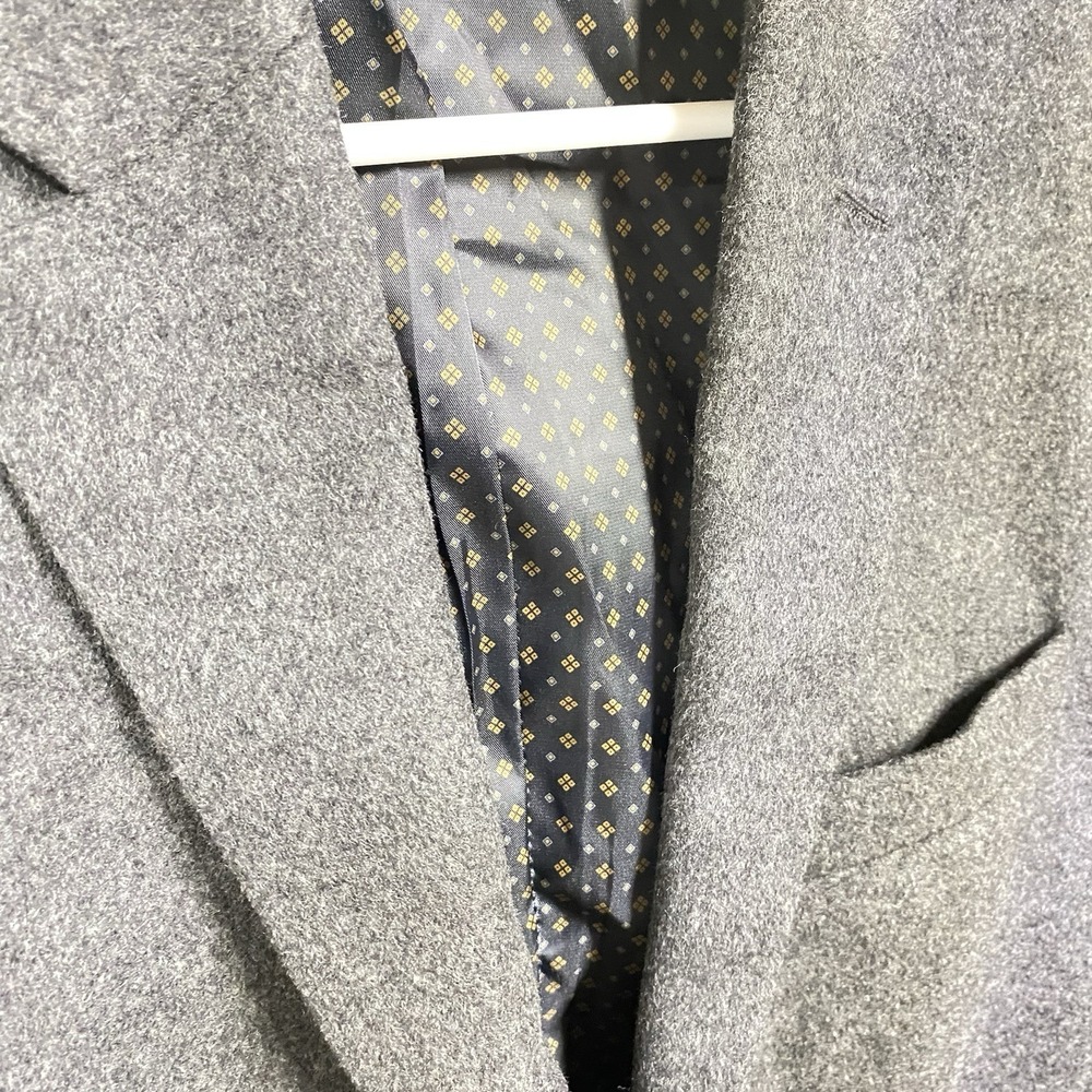 Ralph Lauren Black Label Mens Jordan Wool/silk Solid gray Sportcoat Blazer 40R - Picture 5 of 7